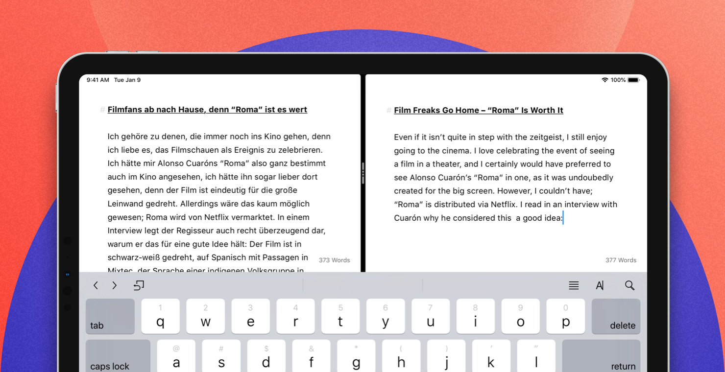 Split View (iPad)