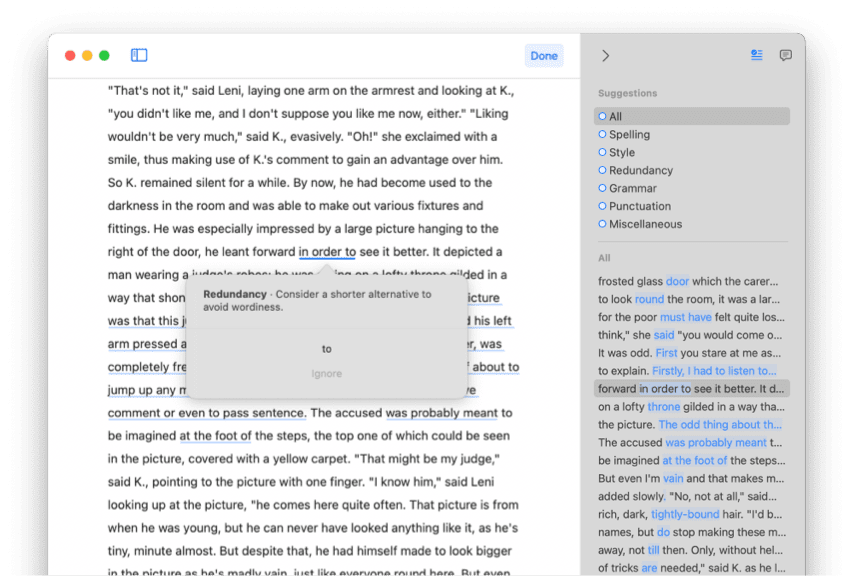 Writing app for Mac users from Ulysses